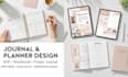 do journal design, digital planner, workbook design, kdp journal, prayer journal