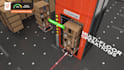 do 3d warehouse automation robotics sorting conveyor system factory animation