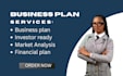 develop business plan, business proposal, startup