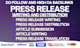 publish do follow press release with high da backlinks, google news publication