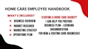 write a professional home care business plan and license application