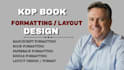 amazon kdp book interior formatting interior layout design paperback formatting