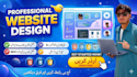 design a high converting responsive landing page using HTML CSS js