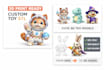design cute 3d toy characters for 3d printing