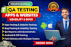 qa test apps and websites with multiple testers for usability and bugs