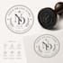 design digital seal, rubber stamp, logo in any shape