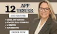 provide 12 app tester closed mobile app testing user experience beta testing