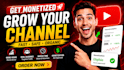 do organic youtube promotion for monetization