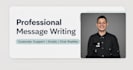 write professional messages, emails and custumer replies