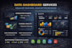 create data dashboards with chart maps and analytical visualization