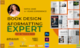 book formatting for publishing, line copy editing, book conversion, ebook expert