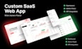 build custom saas web app with admin panel and dashboard