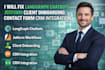 fix langgraph chatbots jotform client onboarding contact form crm integration