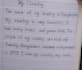 write anything with my beautiful handwriting