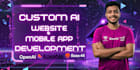build ai web application, saas software, ai software as full stack web developer