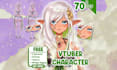 do professional live2d vtuber rigging and 2d vtuber model rigging