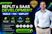 build fix deploy replit ai app replit website saas mvp replit debugging expert