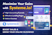 build systeme io sales funnel systeme io landing