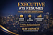 write executive ats resume for CEO, cfo, coo