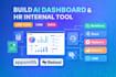 build ai dashboard retool HR internal tool developer appsmith low code CRM data