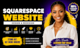 squarespace website design  redesign squarespace  website