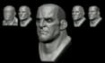 redesign 3d file, stl scan cleanup, split, slice 3d face, head, 3mf for 3d print