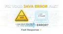 fix your java or idempiere error fast