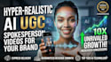 make realistic ai ugc spokesperson videos for your brand