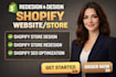 german shopify dropshipping store design,redesign shopify website development