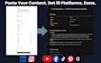 professionally repurpose your content into 10 social media posts