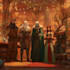 do group party character art, dnd party