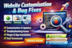 create shopify custom sections, coding and theme customization