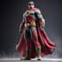 create epic superhero comic character art in digital style