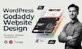 develop godaddy website, design godaddy wordpress, website development godaddy
