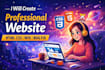 create responsive website using HTML CSS javascript