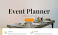 build squarespace event planner website wedding planner decorator website