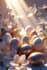 design premium ethereal luxury easter greeting cards