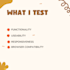 do manual QA testing and bug report