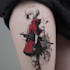 make anime tattoo design