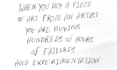 handwrite notes, letters and message