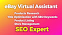 ebay virtual assistant for listing and store management