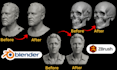 clean up, repair and optimize your 3d scan cleanup fix stl file for 3d printing