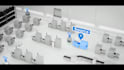 create 3d industrial machinery animation factory automation robotic video