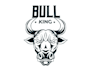 make modern bull head mascot logo with unique concepts
