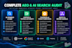 do an aeo audit for ai search and answer engine visibility