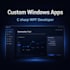 build a custom windows desktop app using c sharp wpf