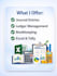 do bookkeeping,journal entries and ledger in excel
