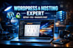 fix or setup wordpress website hosting cpanel fast