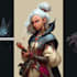 dnd character art and dnd character art