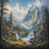 draw a natural landscape and background illustration